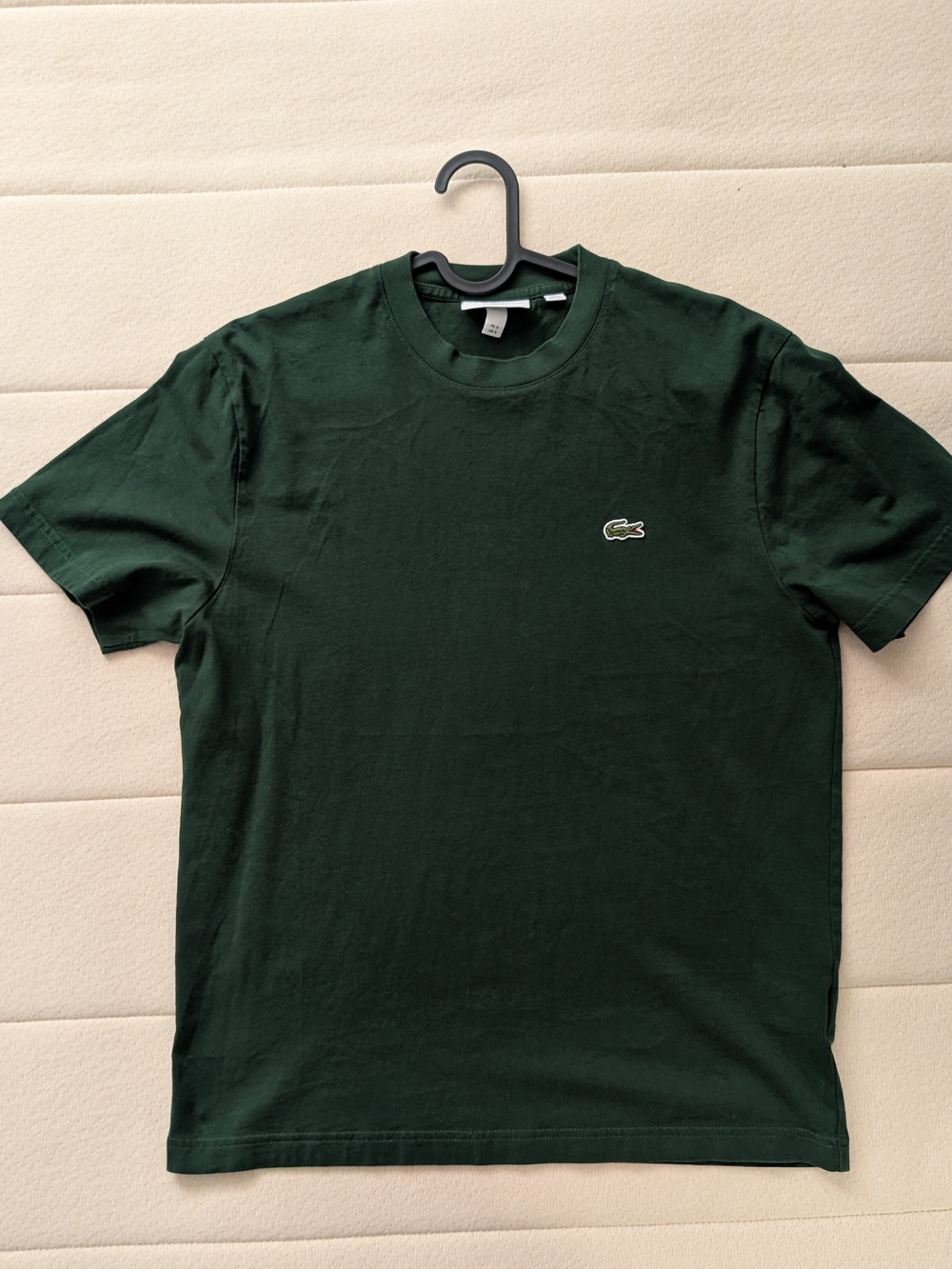 Lacoste Classic Fit Cotton Jersey T-Shirt Mens Small Short Sleeve Tee in Green